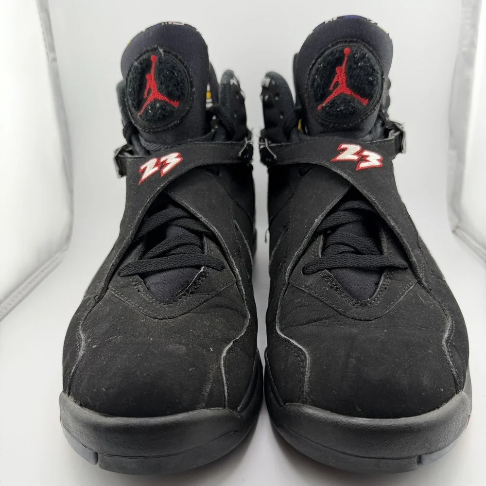 Air Jordan 8 Retro Playoff 305381-061 Black Red Mid 2013 Size 11 Preowned No Box Air Jordan 8 Retro  main image 4